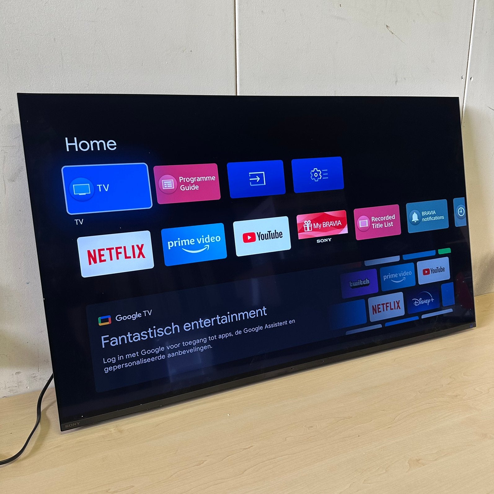 Sony Tv 43” OLED, Ophalen, OLED, Zo goed als nieuw, 100 Hz