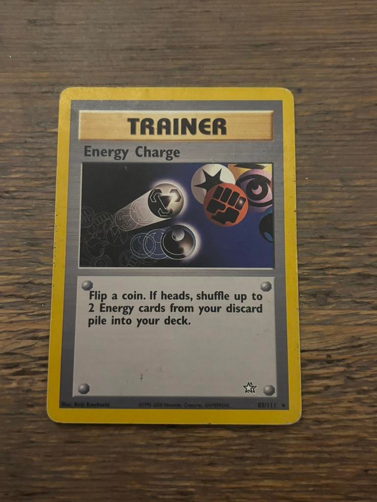 Oude pokemon kaart 1€, Ophalen of Verzenden, Gebruikt, Losse kaart