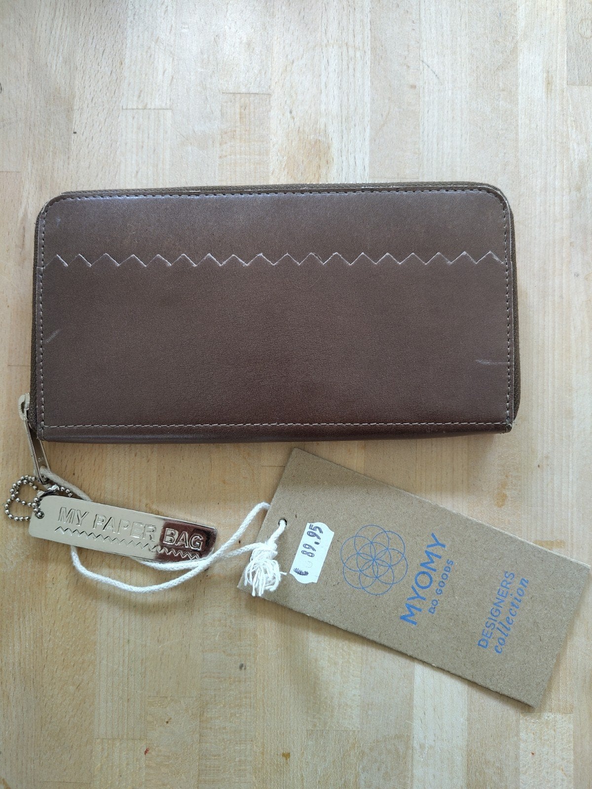 MYOMY Do Goods portemonnee nieuw met prijskaartje, Overige merken, Bruin, Nieuw, Ophalen of Verzenden