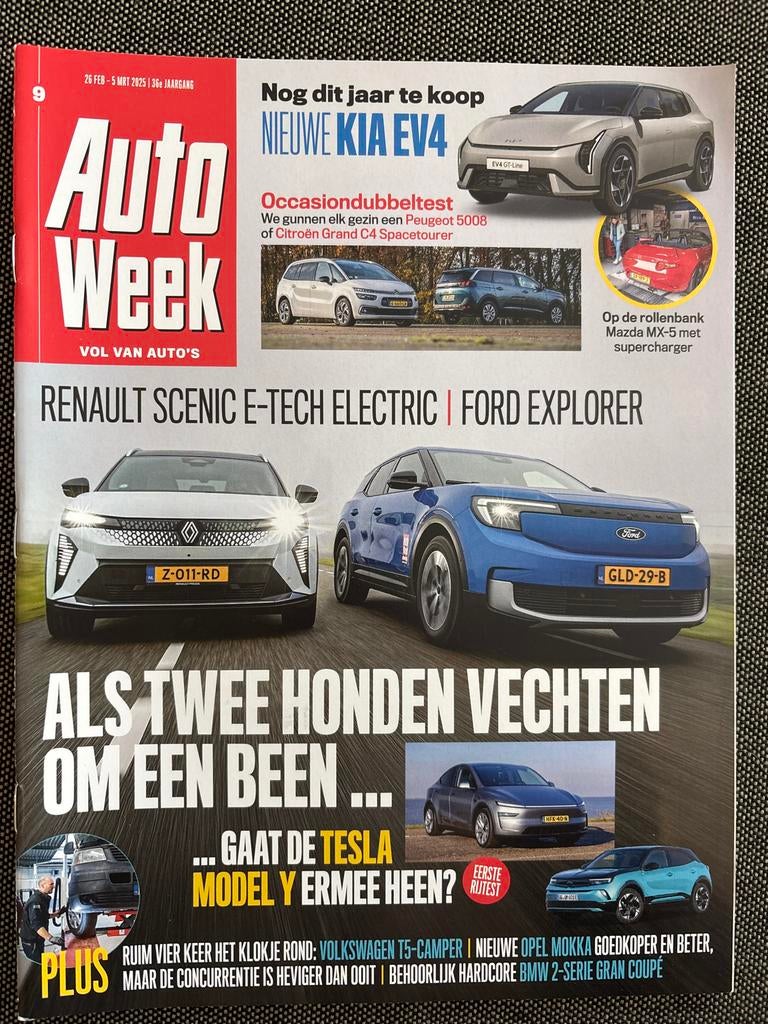 AutoWeek Magazine - 26 Feb - 5 Mrt 2025, Boeken, Ophalen of Verzenden, Zo goed als nieuw