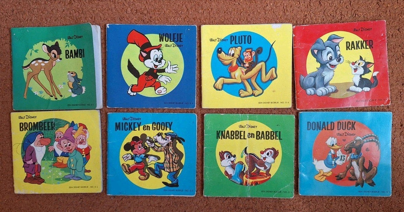 Mini boekje, Pixi boekjes, Walter Disney boekjes, Jongen of Meisje, Diverse auteurs, Voorleesboek, Ophalen