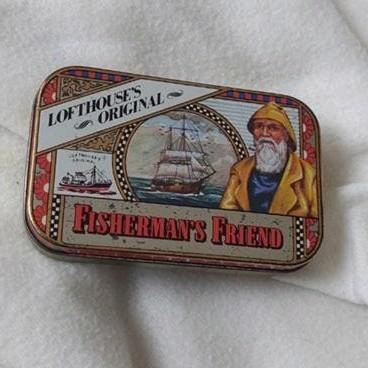 Oud FISHERMAN'S FRIEND BLIKJE, Ophalen of Verzenden, Gebruikt, Overige, Overige merken