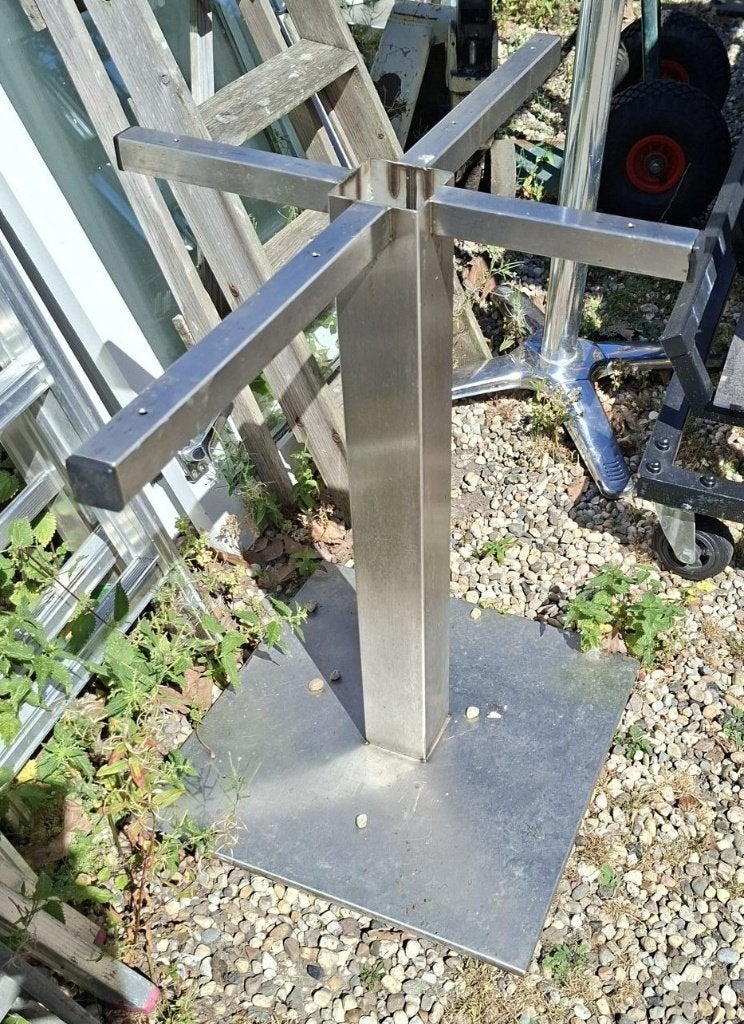 RVS Poot voor tafel of werkbank, Ophalen, Minder dan 50 cm, Gebruikt, Minder dan 100 cm