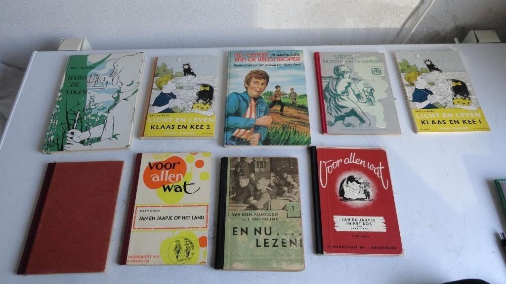 Leesboekjes, oude leesboekjes, jaren 50, Antiek en Kunst, Antiek | Boeken en Bijbels, Ophalen of Verzenden