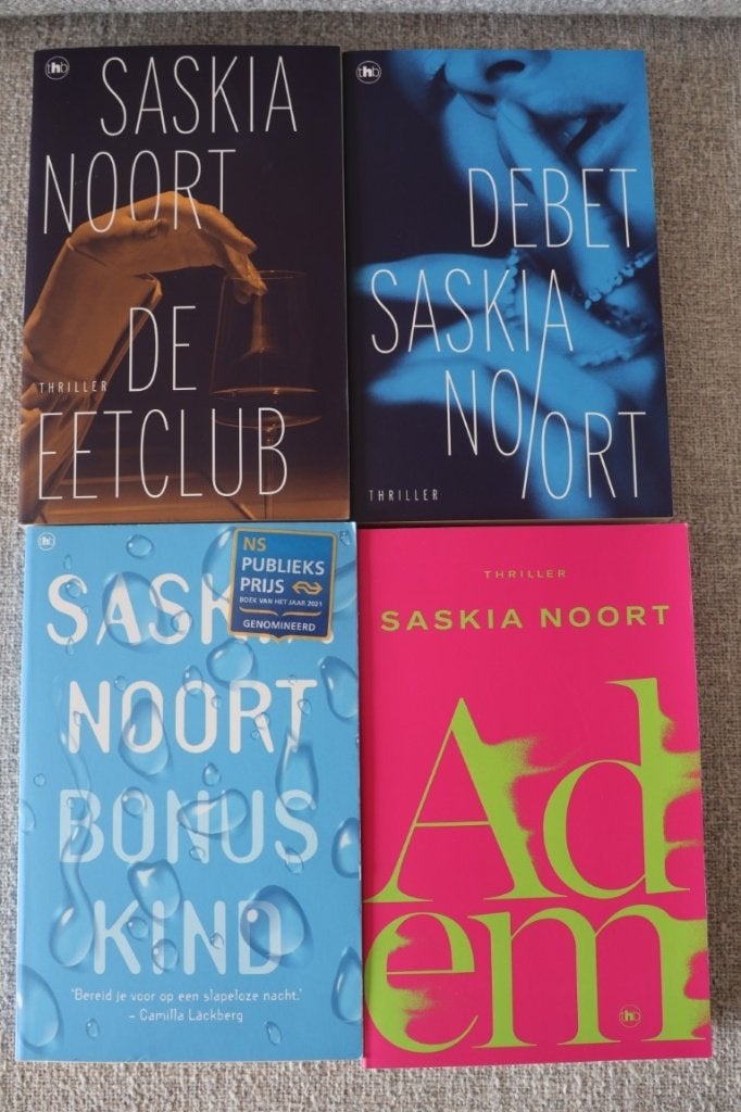 4 boeken Saskia Noort, Ophalen of Verzenden, Zo goed als nieuw, Saskia Noort, Nederland