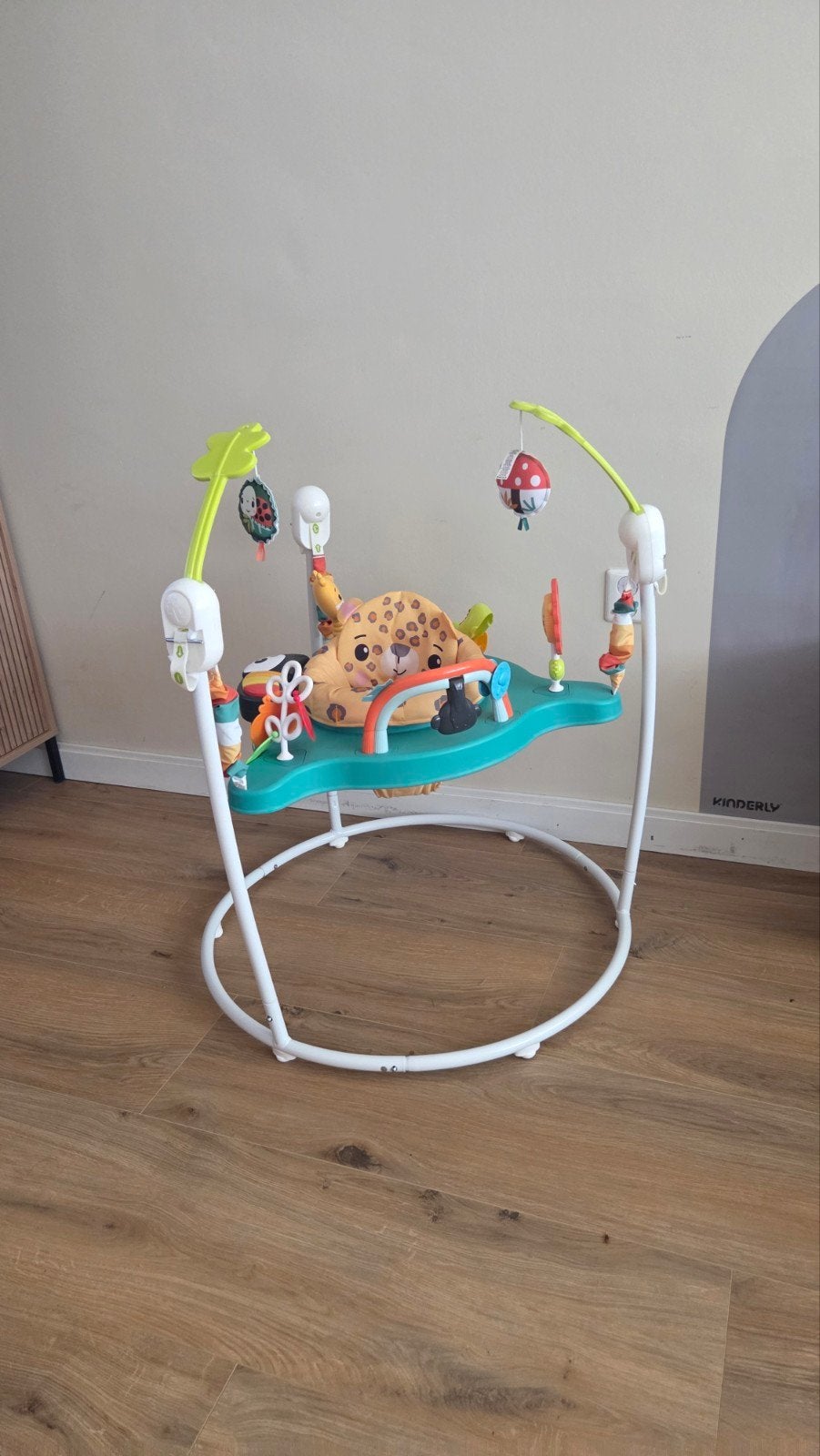Fisher-Price Jumperoo Springend Luipaard, Ophalen