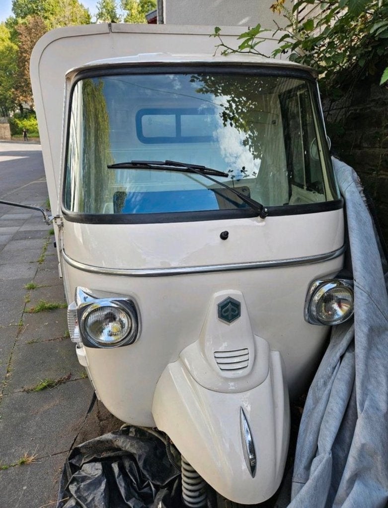 Piaggio Ape Tuktuk Foodtruck Coffee Bar verkoopwagens, Ophalen, Gebruikt, Overige modellen, Benzine