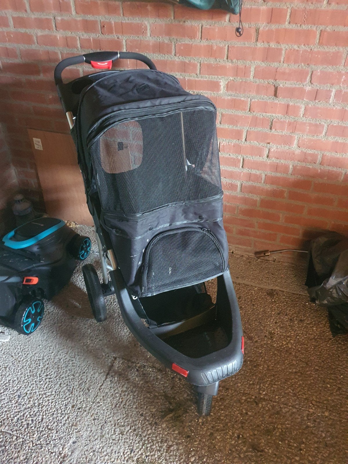Hondenbuggy/hondentrolley voor kleine en grote honden, Ophalen of Verzenden, Gebruikt, Overige merken, Verstelbare rugleuning