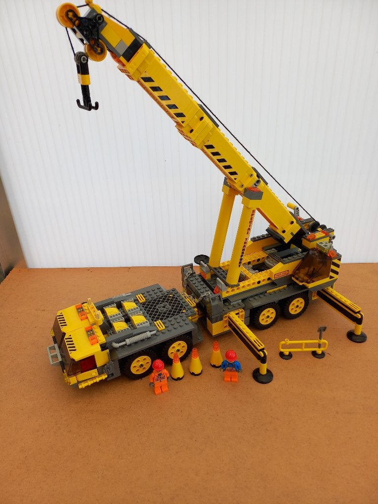 46. Lego City XXL Mobile Crane 7249, Compleet, Lego, Ophalen of Verzenden, Complete set