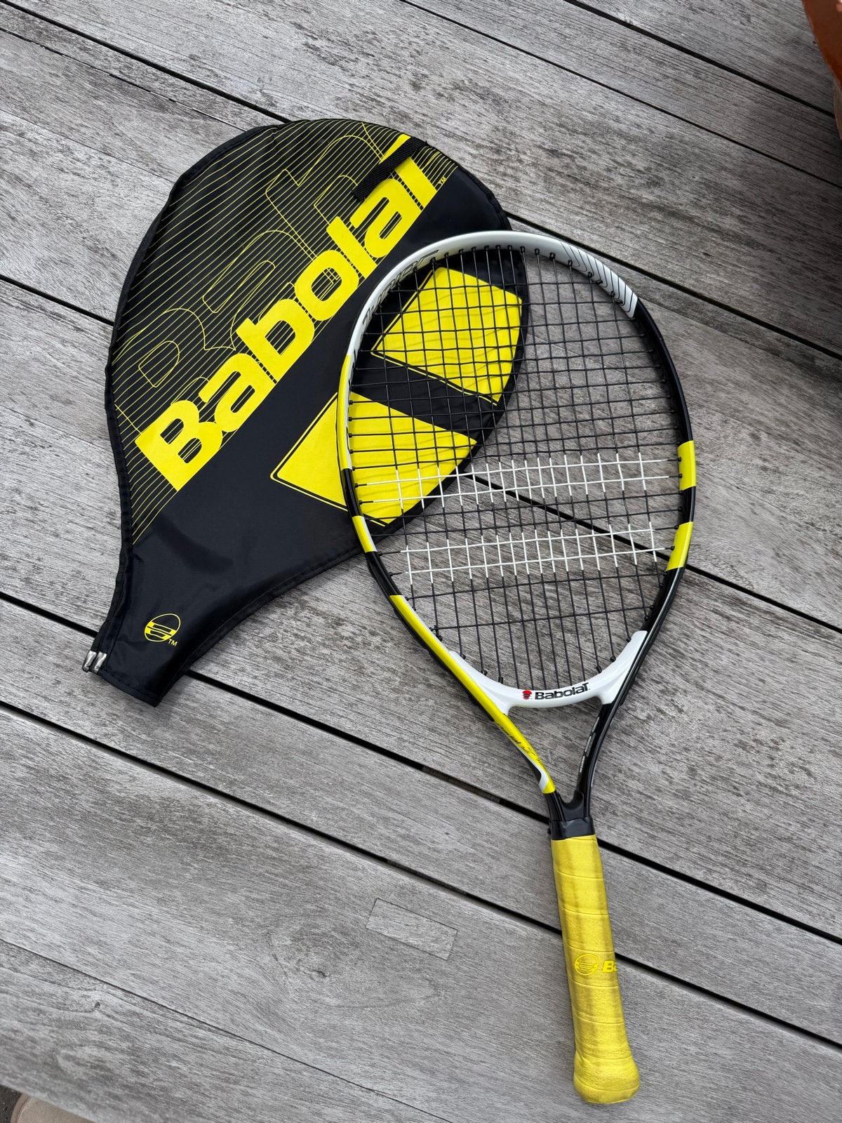 Babolat Nadal Junior 23 Tennisracket met hoes, Ophalen, Gebruikt, L0, Racket