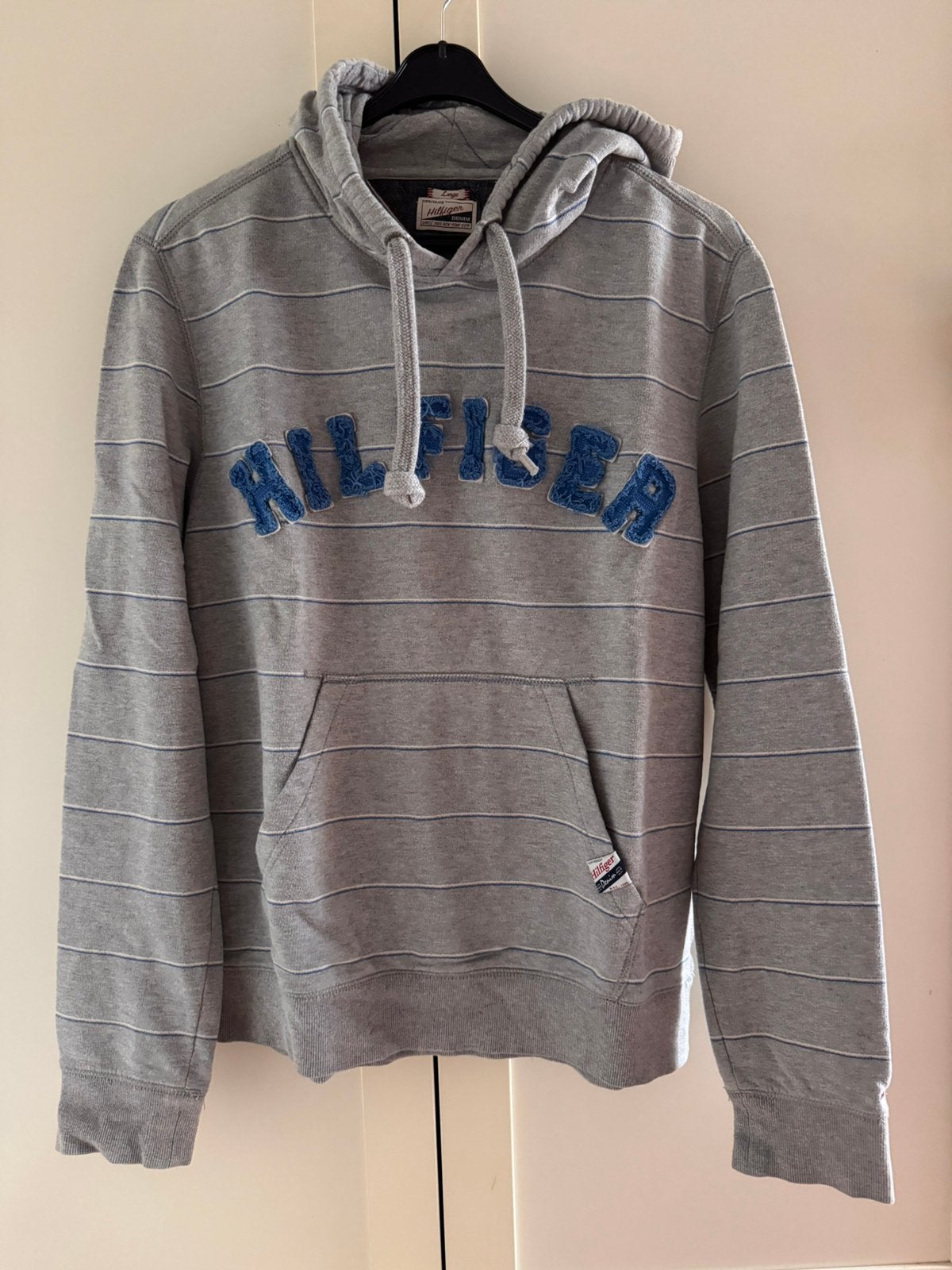 Sweater Tommy Hilfiger L, Kleding | Heren, Truien en Vesten, Ophalen of Verzenden, Zo goed als nieuw, Maat 52/54 (L), Grijs