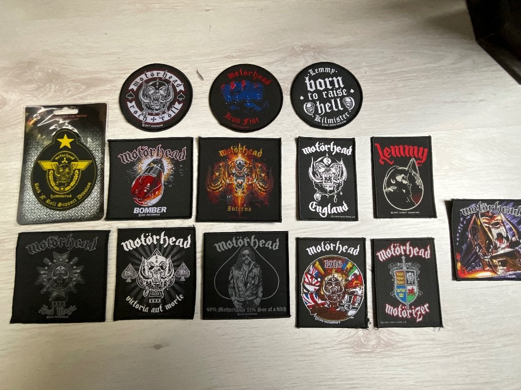 Verschillende patches van Motorhead Per stuk 4 euro, Verschillende patches van Motorhead Per stuk 4 euro, Nieuw, Ophalen of Verzenden