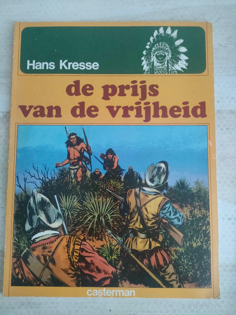 INDIANENREEKS Hans G. Kresse, Boeken, Stripboeken, Gelezen, Eén stripboek, Ophalen of Verzenden, Hans Kresse