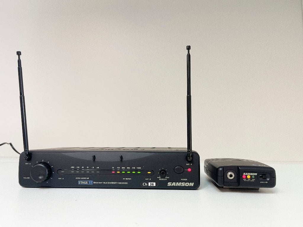 SAMSON SR55 Headset Samson SE10 VHF draadloos systeem, Muziek en Instrumenten, N, Overige typen, Samson, Ophalen of Verzenden