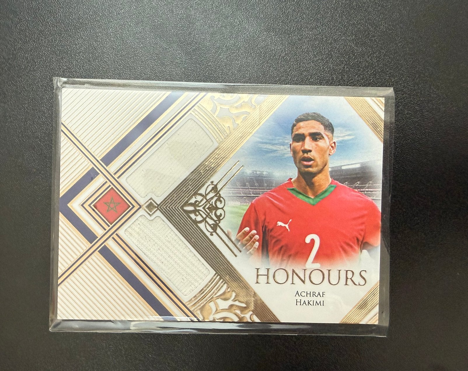 Achraf Hakimi Futera Unique  – Match-Worn Jersey patch /20, Ophalen of Verzenden, Zo goed als nieuw