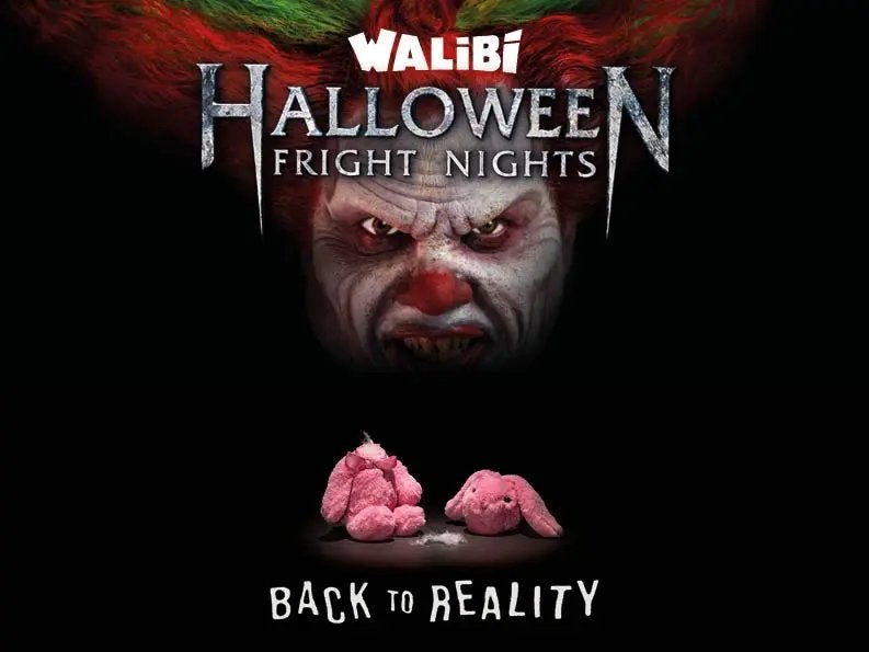 Walibi fright night tickets, Twee personen