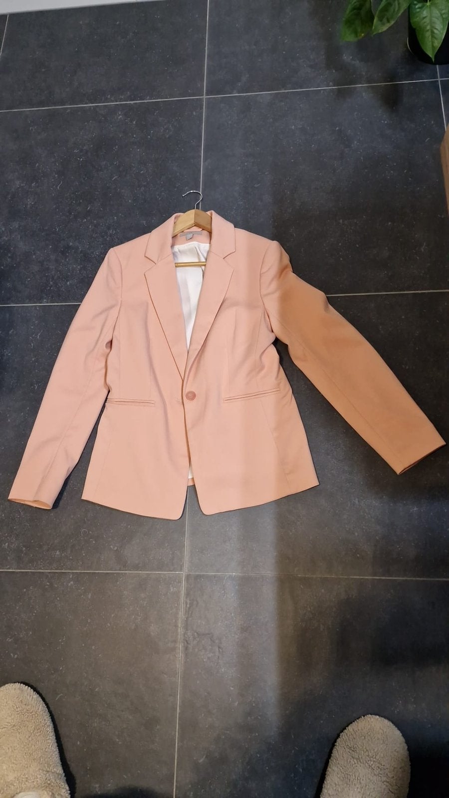 Dames Blazer H&M Roze Maat 40, Maat 38/40 (M), Nieuw, Ophalen of Verzenden, Jasje