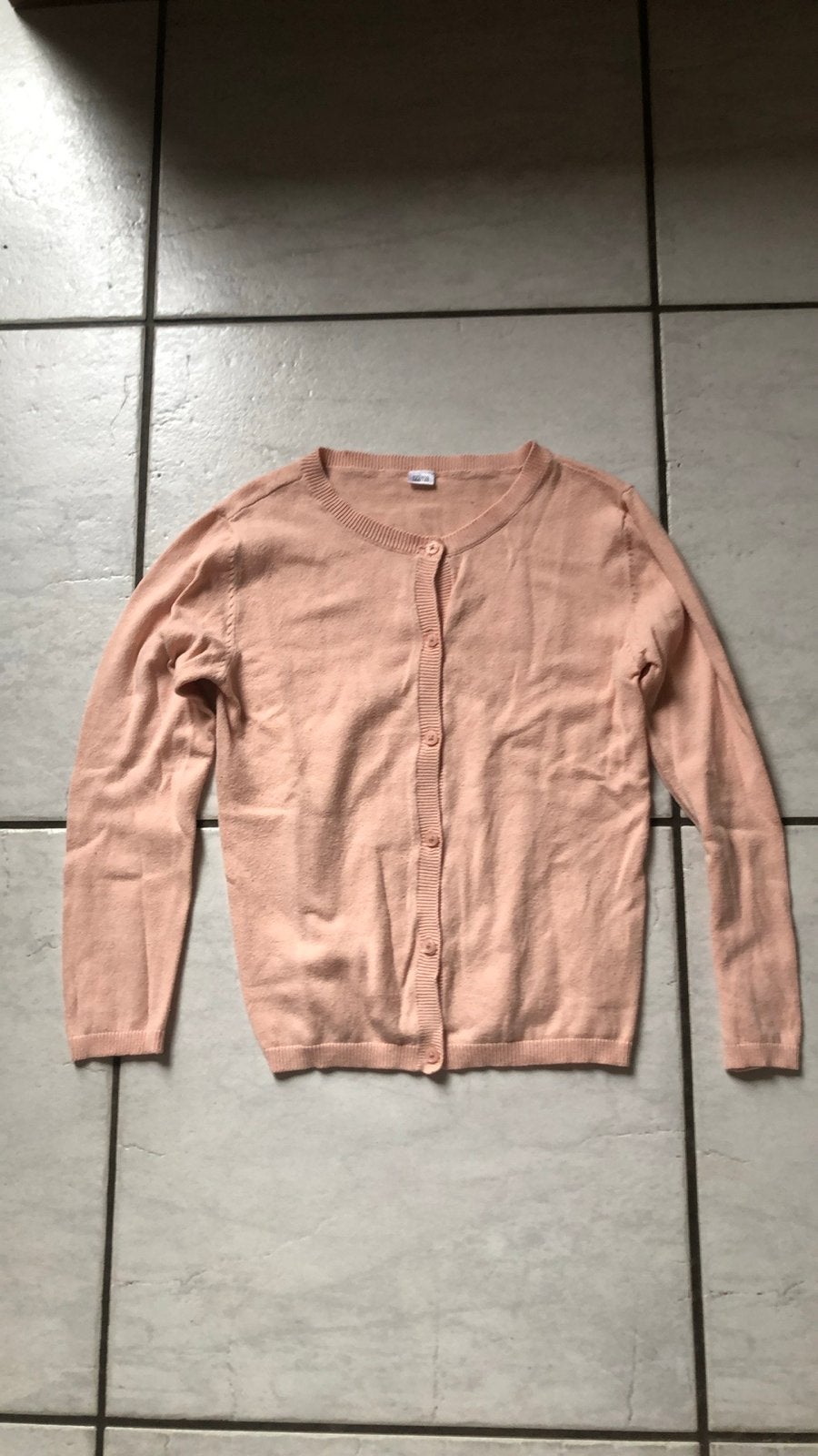Roze vestje maat 122/128, Kinderen en Baby's, Kinderkleding | Maat 122, Ophalen, Zo goed als nieuw, Meisje, Trui of Vest
