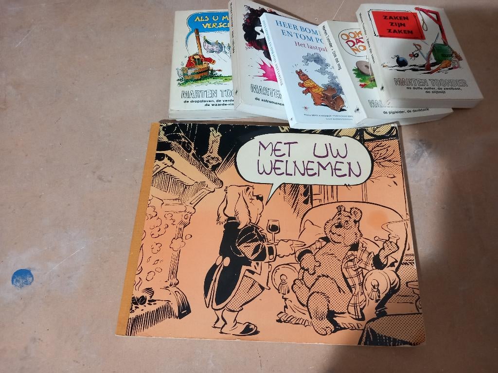 Olivier B Bommel boeken, Marten Toonder, Meerdere stripboeken, Ophalen, Gelezen