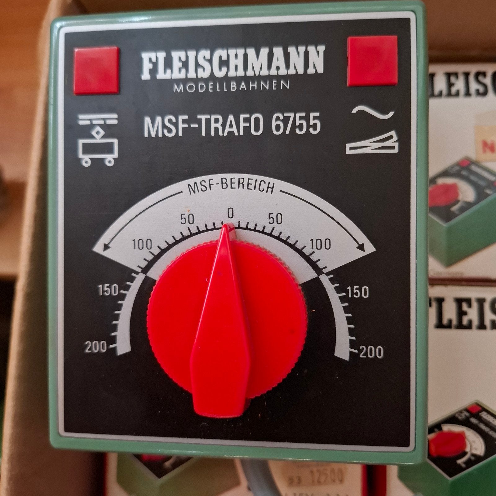 Fleischmann  trafo 6755, Hobby en Vrije tijd, Modeltreinen | H0, Transformator of Voeding, Gelijkstroom, Fleischmann, Ophalen of Verzenden