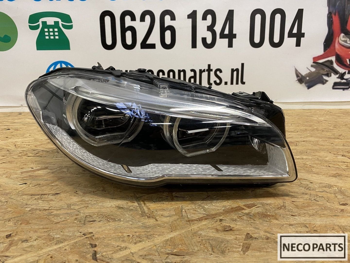 BMW 5 SERIE F10 F11 ADAPTIEVE LED KOPLAMP RECHTS 7460596, Gebruikt, -, -, Ophalen of Verzenden