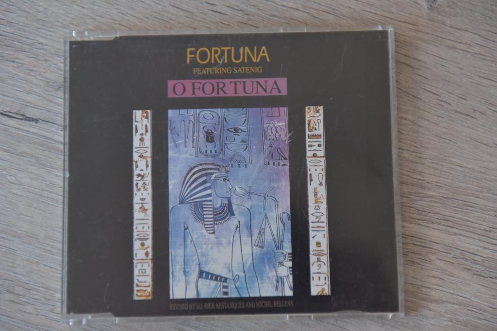 FORTUNA featuring SATENIG - O FORTUNA  4 Track  ( de verbode, Verzenden, Maxi-single, Dance, Zo goed als nieuw