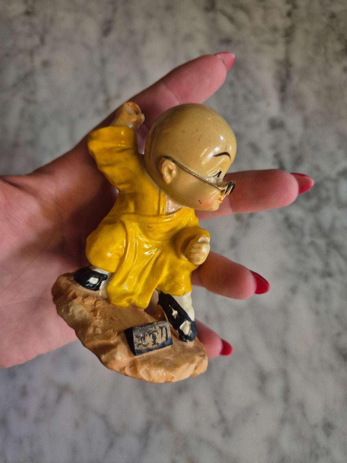 Monnik beeldje met bril - Oosters decoratiefiguur, Ophalen of Verzenden, Nieuw, Dier