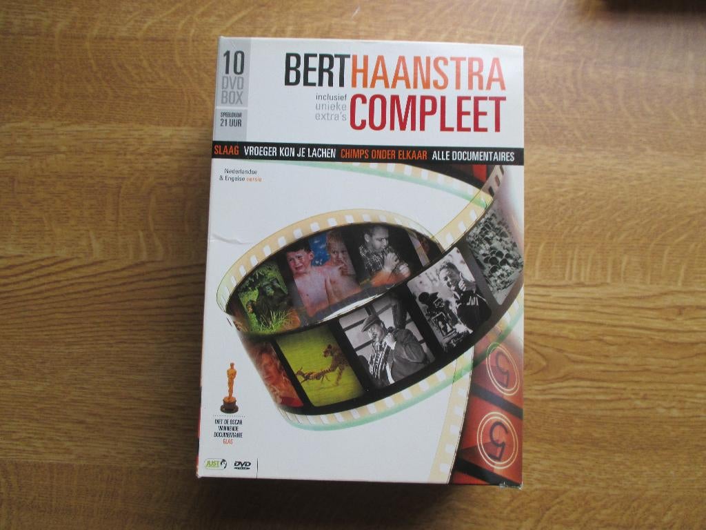 bert haanstra compleet (F), Cd's en Dvd's, Alle leeftijden, Verzenden, Zo goed als nieuw