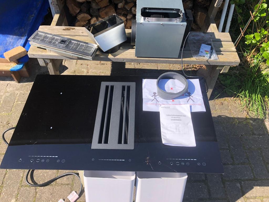 Exquisit inductiekookplaat - defect, voor onderdelen, Ophalen, Niet werkend, Inbouw, Inductie