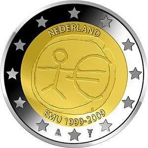 2 euro munt van Slovensko uit 2009 10 jr euro., Ophalen of Verzenden, Overige landen, 2 euro, Losse munt