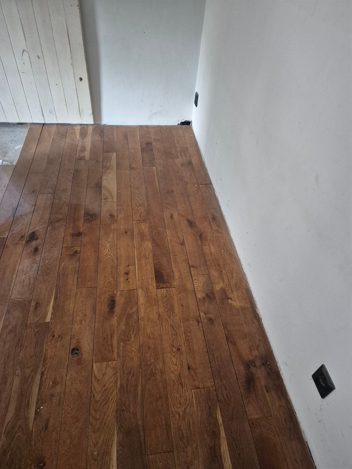 Europees eiken multiplank vloerdelen 12 m², Ophalen, Gebruikt, 50 tot 150 cm, Vloerdelen of -planken