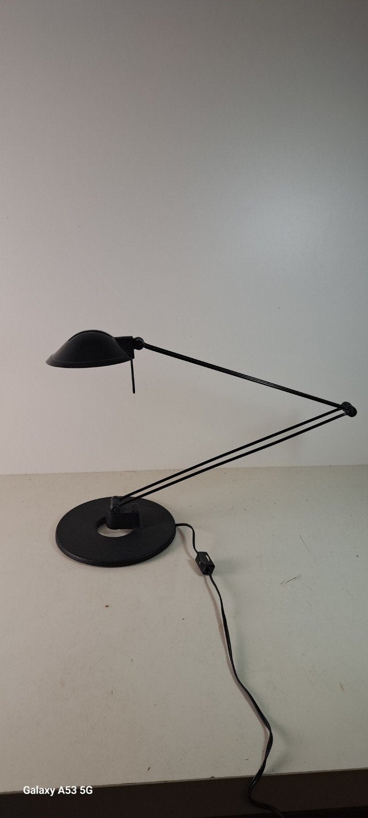 IKEA Espressivo telescopische bureaulamp jaren 90, Huis en Inrichting, Bureaulamp, Gebruikt, Vintage, Verstelbaar