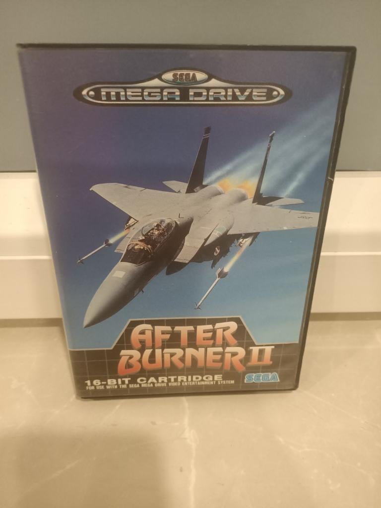 After Burner II - Sega Mega Drive (Compleet met handleiding), Ophalen of Verzenden