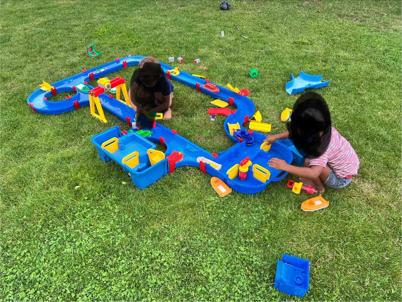 Groot AquaPlay Waterbaan Speelset met Accessoires, Ophalen, Gebruikt