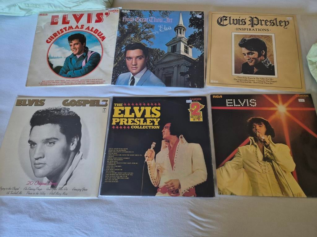 Elvis Presley gospel lp verzameling, Ophalen of Verzenden, Zo goed als nieuw