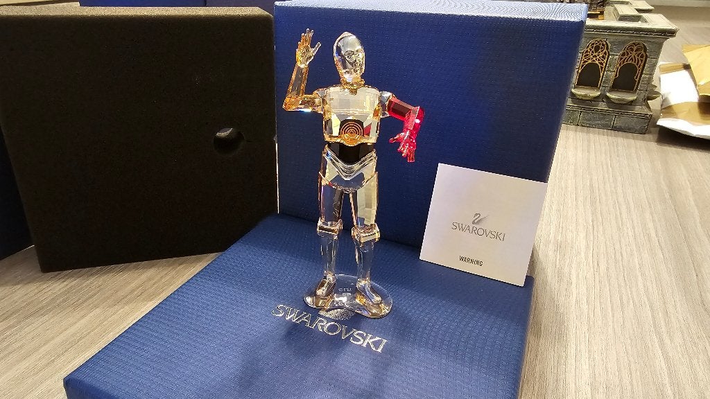 Swarovski Disney Star Wars C-3PO! NIEUW!, Verzamelen, Ophalen of Verzenden, Nieuw, Figuurtje