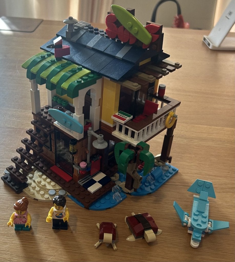 LEGO Creator 3-in-1 Surfer Beach House 31118, Lego, Compleet, Ophalen of Verzenden, Zo goed als nieuw