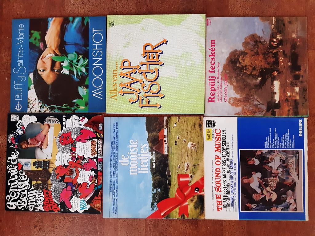 elpees chansons, Ophalen, Gebruikt, Overige formaten