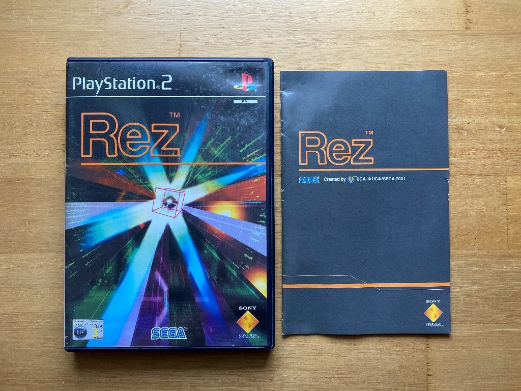 rez ps2, Spelcomputers en Games, 1 speler, Racen en Vliegen, Ophalen of Verzenden, Zo goed als nieuw