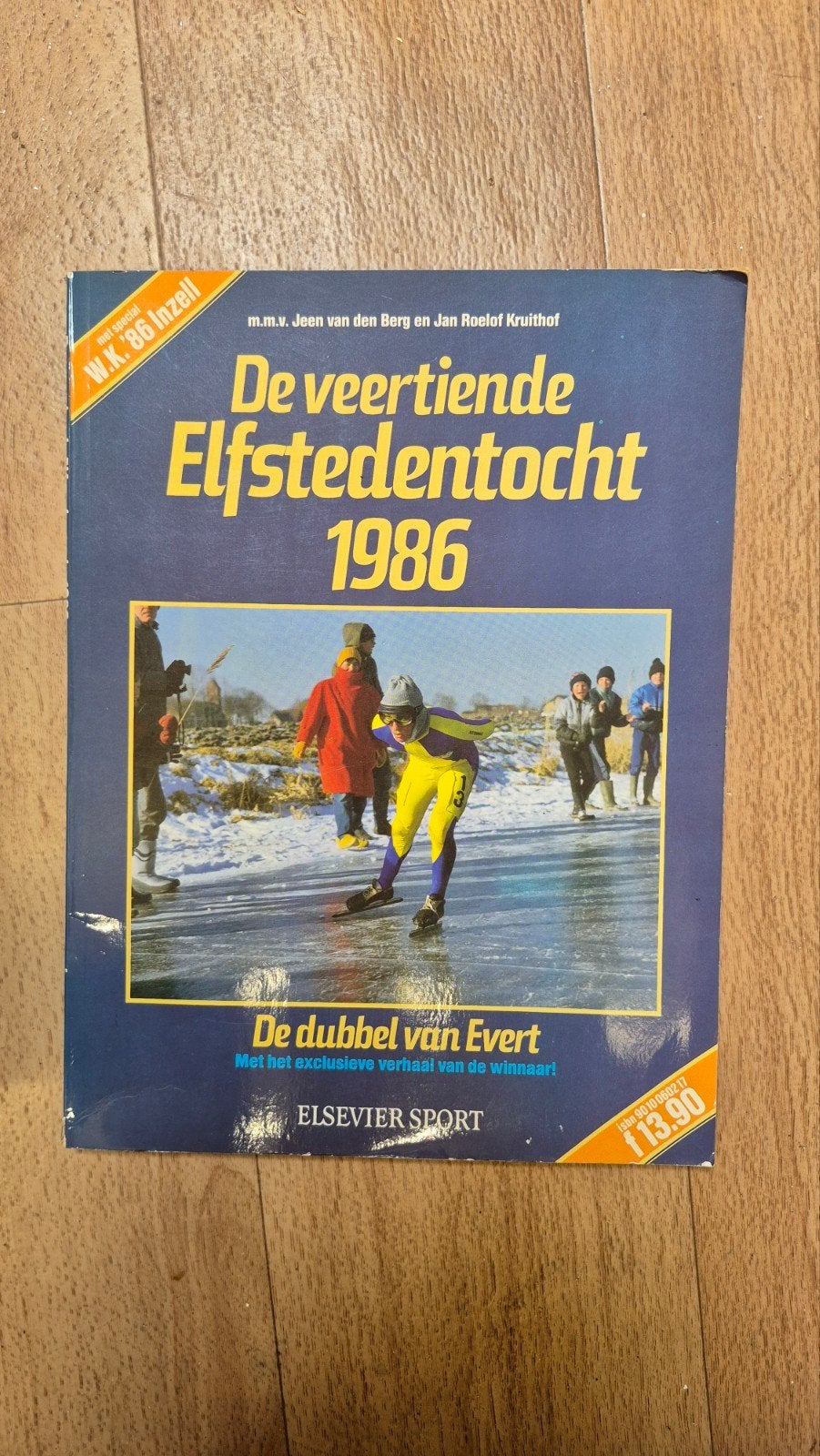 De veertiende Elfstedentocht 1986 - Boek, Ophalen of Verzenden, Gelezen, Jeen van den Berg en Jan Roelof Kruithof, Wintersport