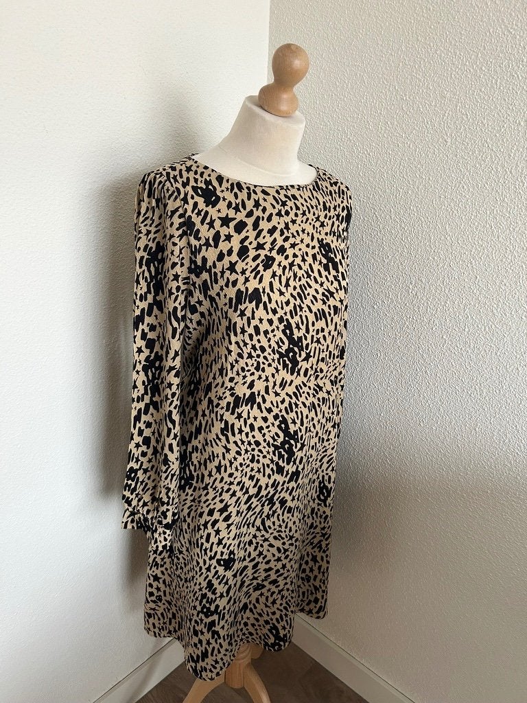 Fabienne Chapot maat 40 beige Helen dress 2924, Maat 38/40 (M), Beige, Ophalen of Verzenden, Zo goed als nieuw