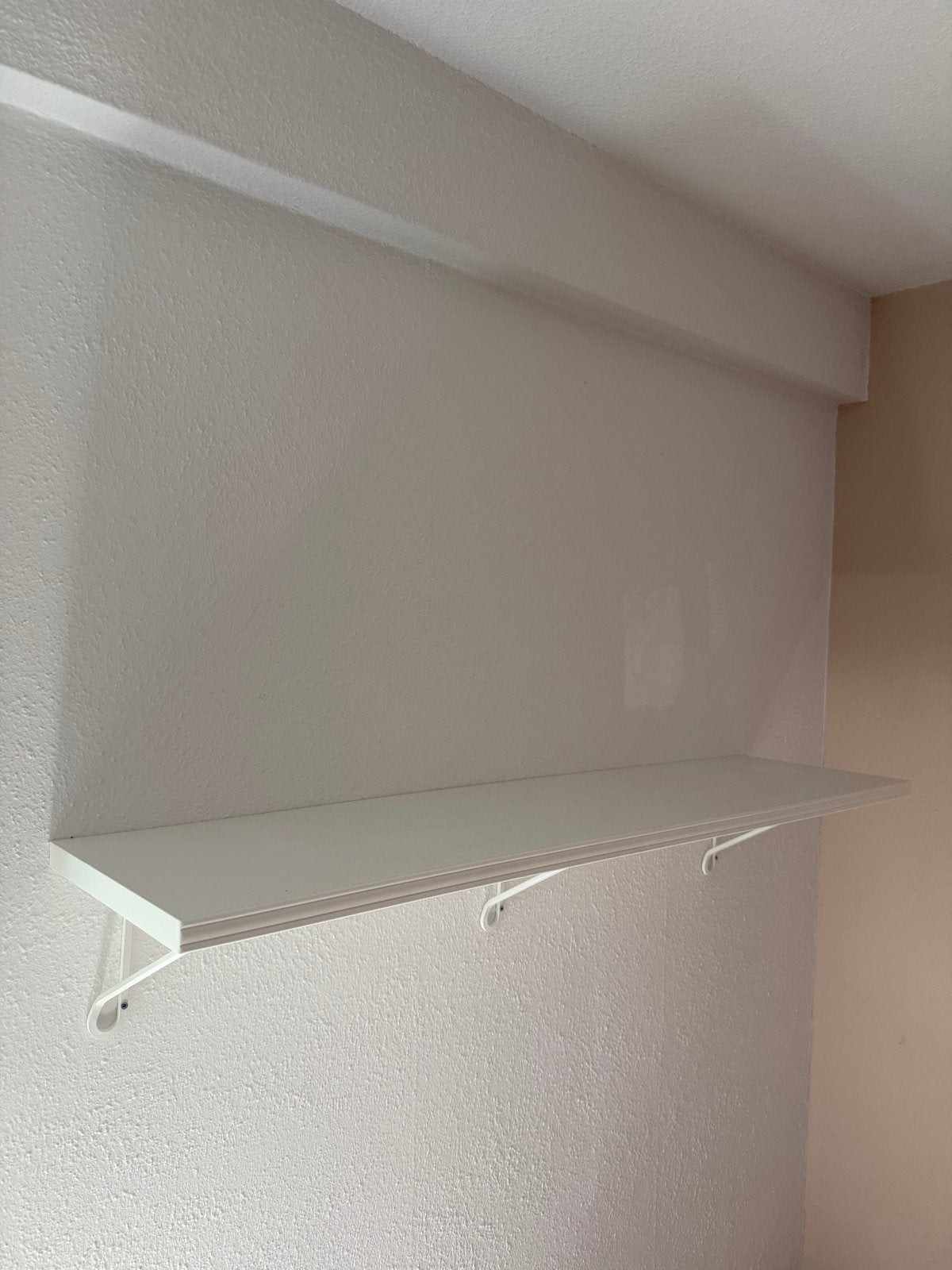Witte wandplank, Huis en Inrichting, Woonaccessoires | Wandplanken en Boekenplanken, Ophalen, Gebruikt
