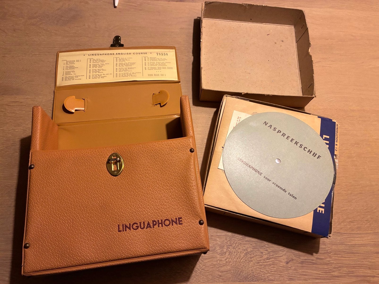 Linguaphone, Ophalen, Gebruikt, Overige formaten
