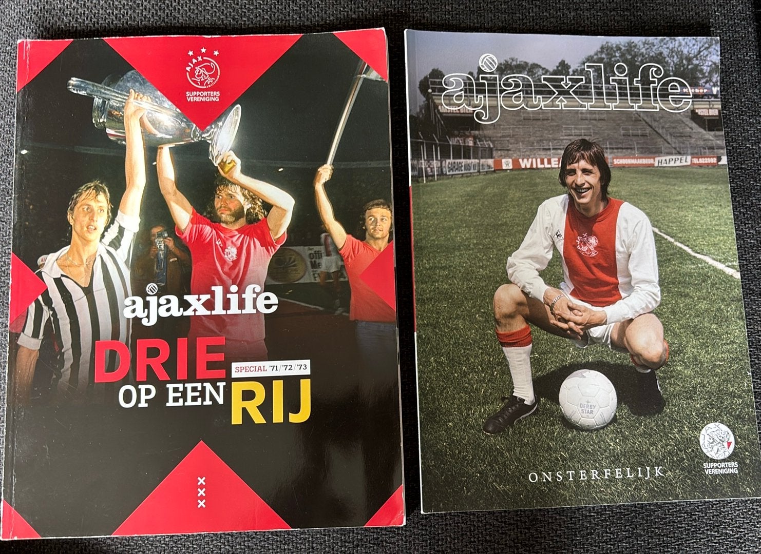 Ajaxlife magazine, Johan Cruijff, Ophalen of Verzenden, Gelezen, Sport en Vrije tijd