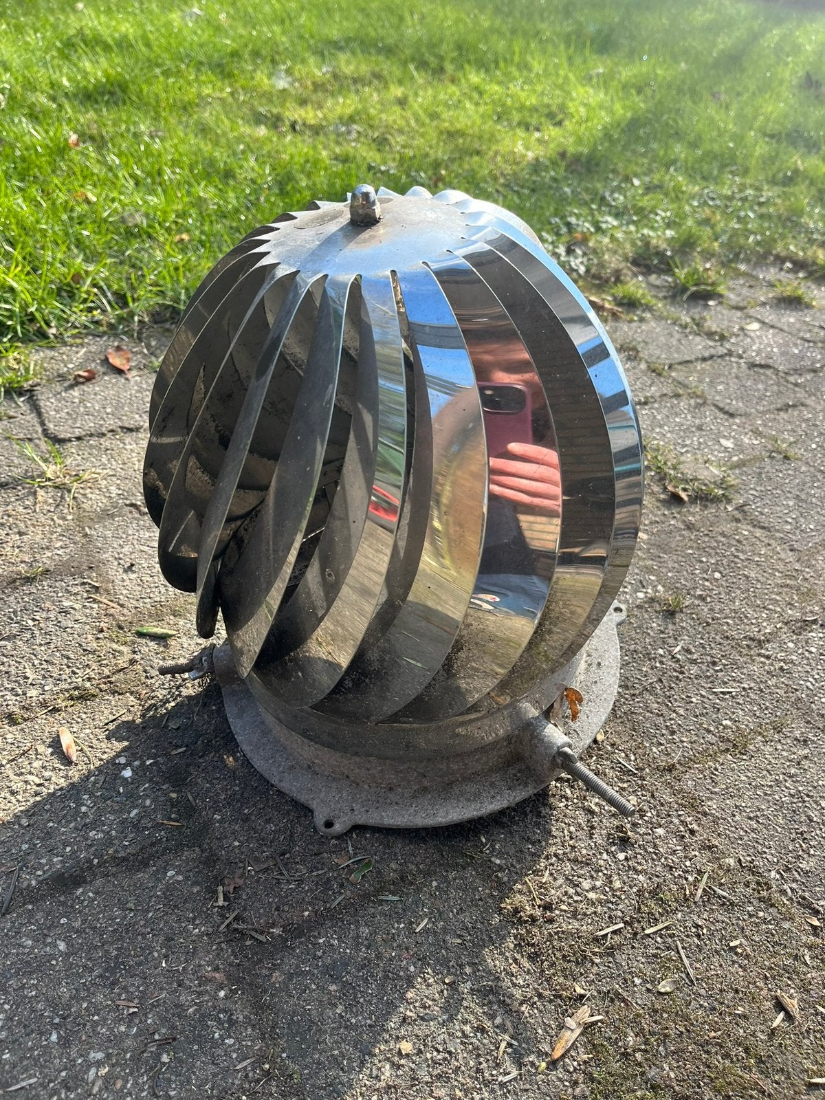 Wind gedreven roterende trekkap, Ophalen of Verzenden, Gebruikt, Ventilator
