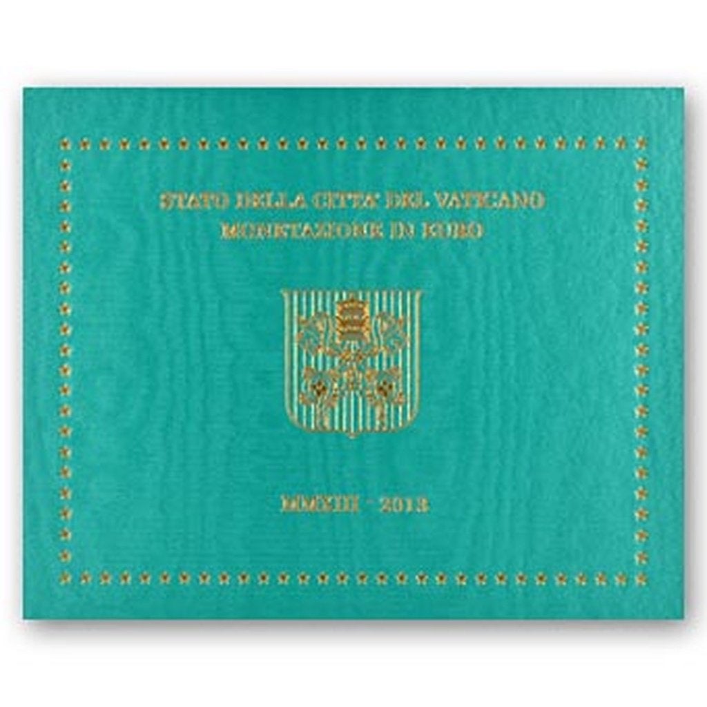 BU set Vaticaan 2013 Blister - 1 cent tm 2 euro, Ophalen of Verzenden, Vaticaanstad, Overige waardes, Setje