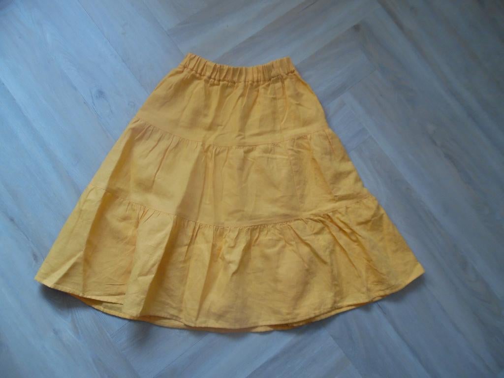Oranje rok Zara mt 140 zgan, Meisje, Ophalen of Verzenden, Zo goed als nieuw, Zara