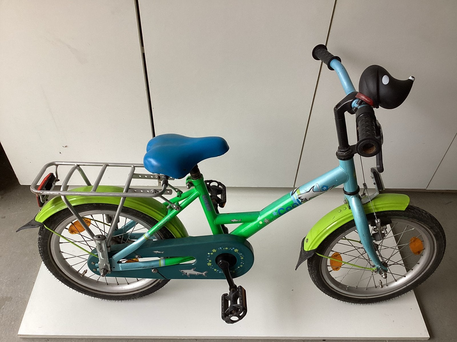 Loekie kinderfiets met nieuwe banden, Fietsen en Brommers, Fietsen | Kinderfietsjes, Ophalen, Gebruikt, Velgrem, 16 tot 20 inch