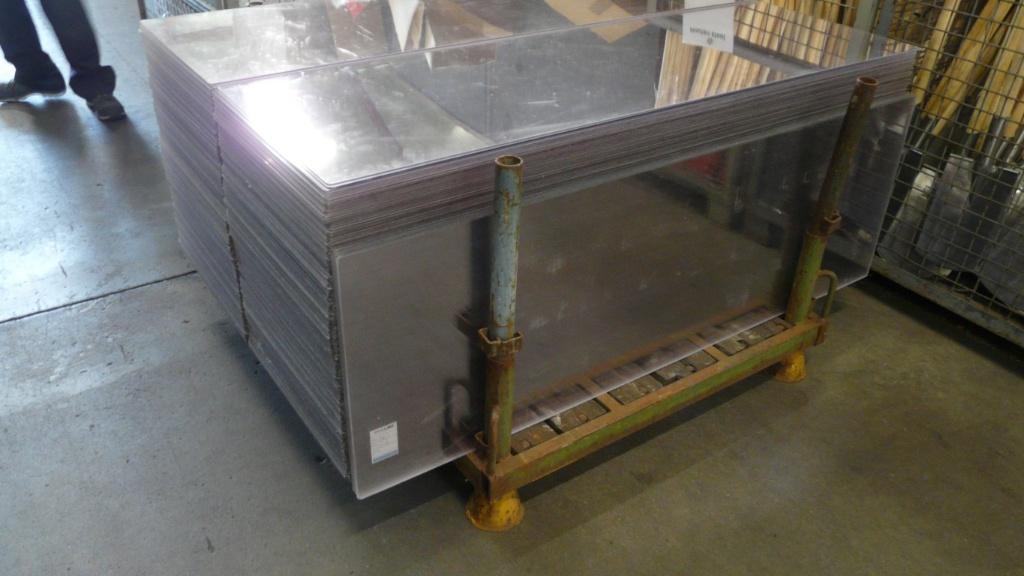 Plexiglas plaat helder 1500 x 500 x 4 mm gebruikt, Ophalen, Gebruikt