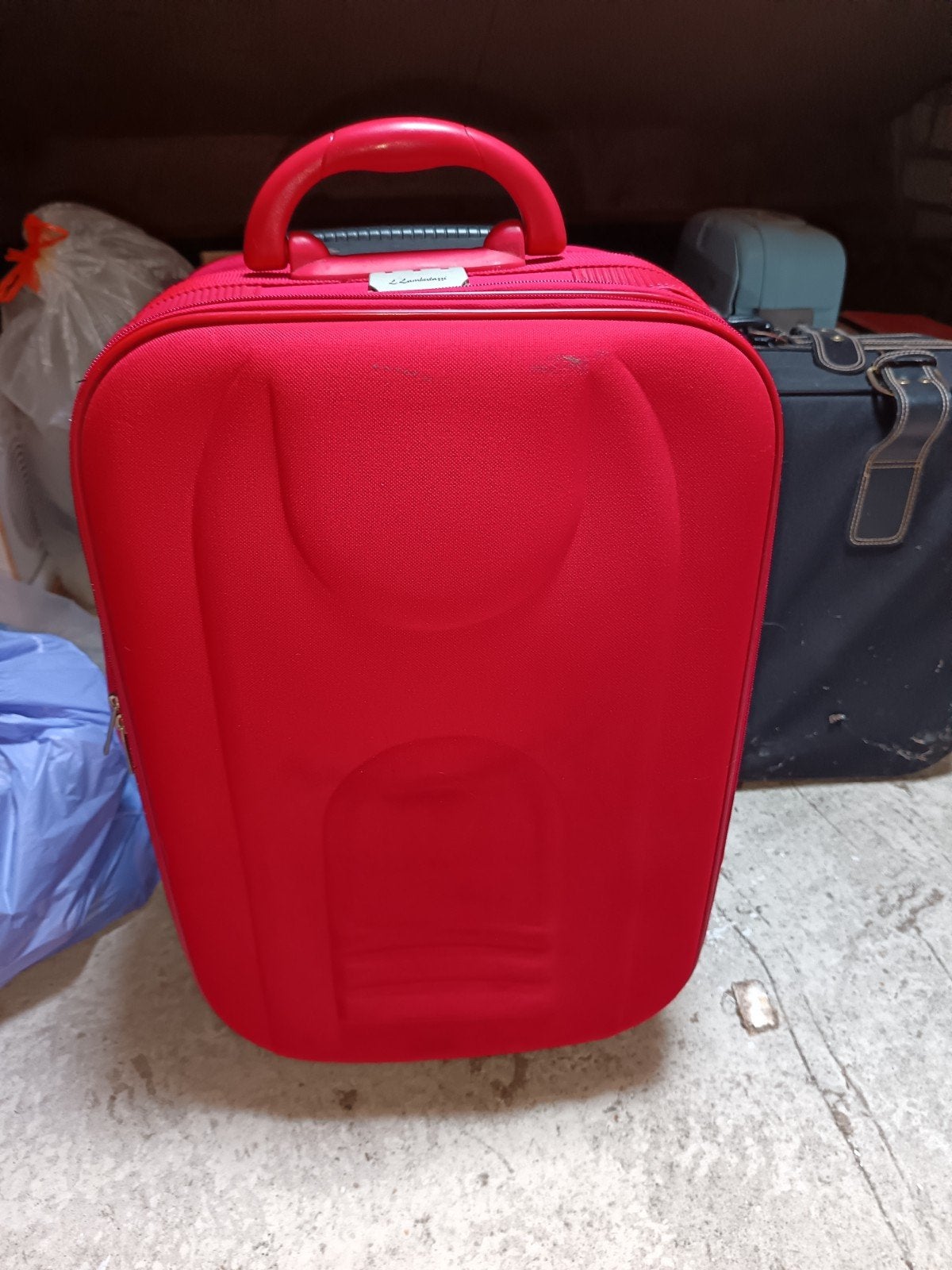 Kleine rode reiskoffer * (liefst kleine bijdrage 👛), Ophalen, Hard kunststof
